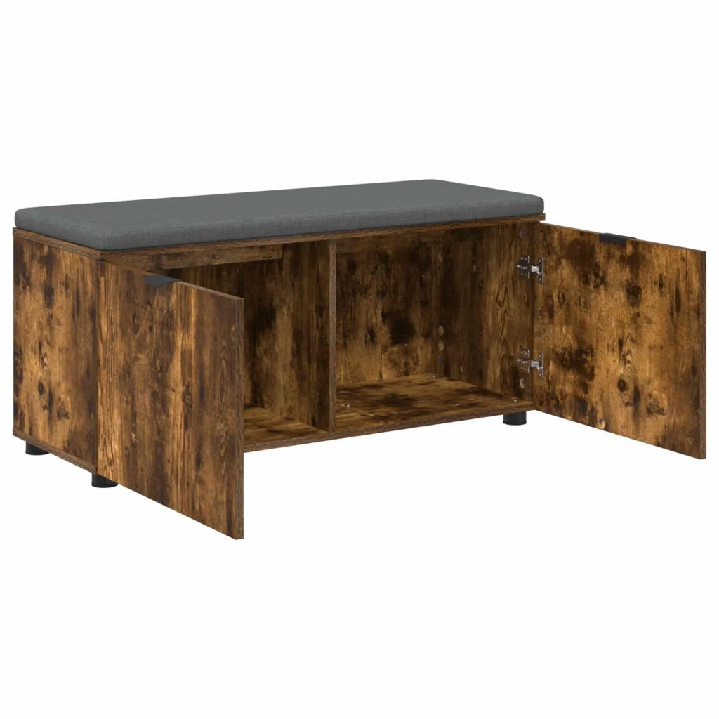 Panca per ingresso Quercia Affumicata 100 x 38 x 46 cm