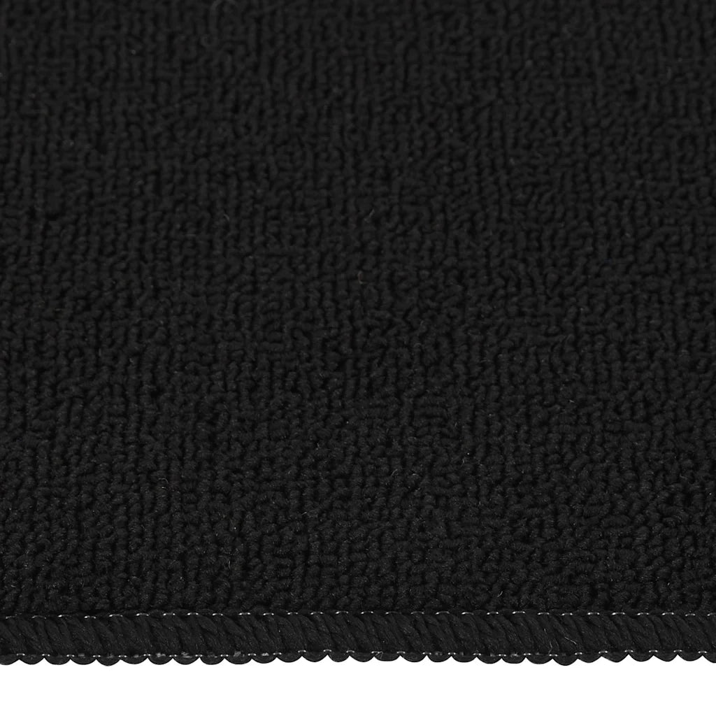 Tappetini per Scale Antiscivolo 15 pz | Gradini per Scale 75x20cm Neri Rettangolari