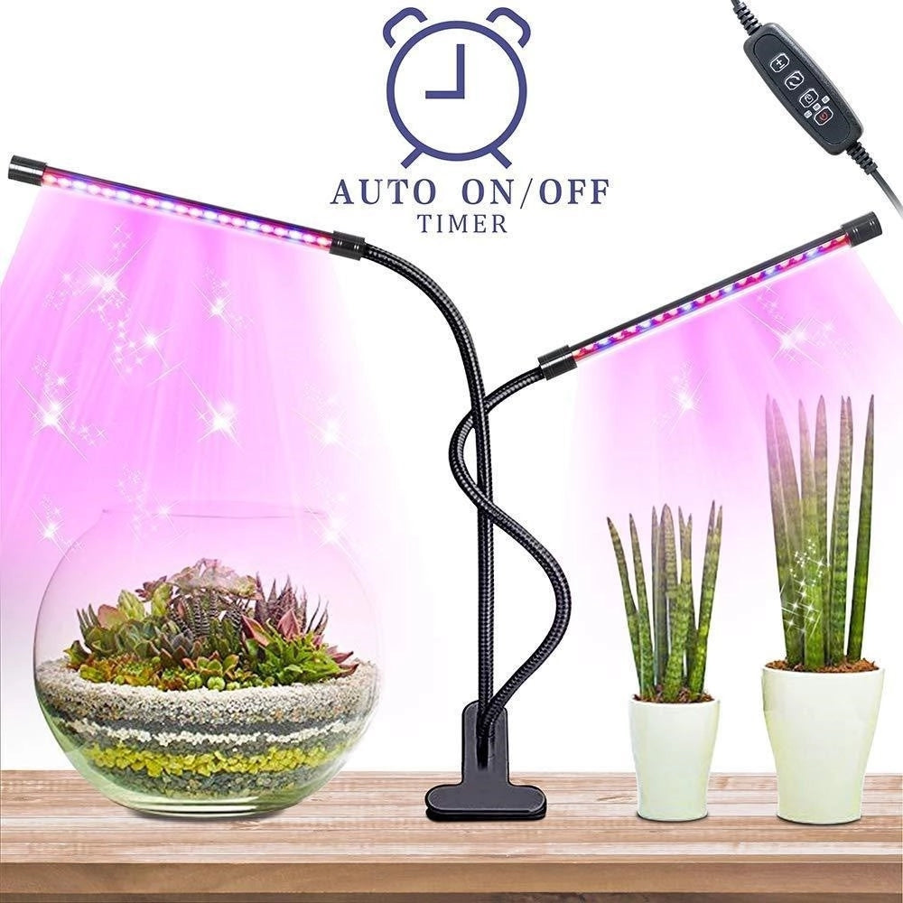 Trade Shop - Lampada Da Coltivazione Piante A Led 60 Led Flessibile Serra Coltura Idroponica -