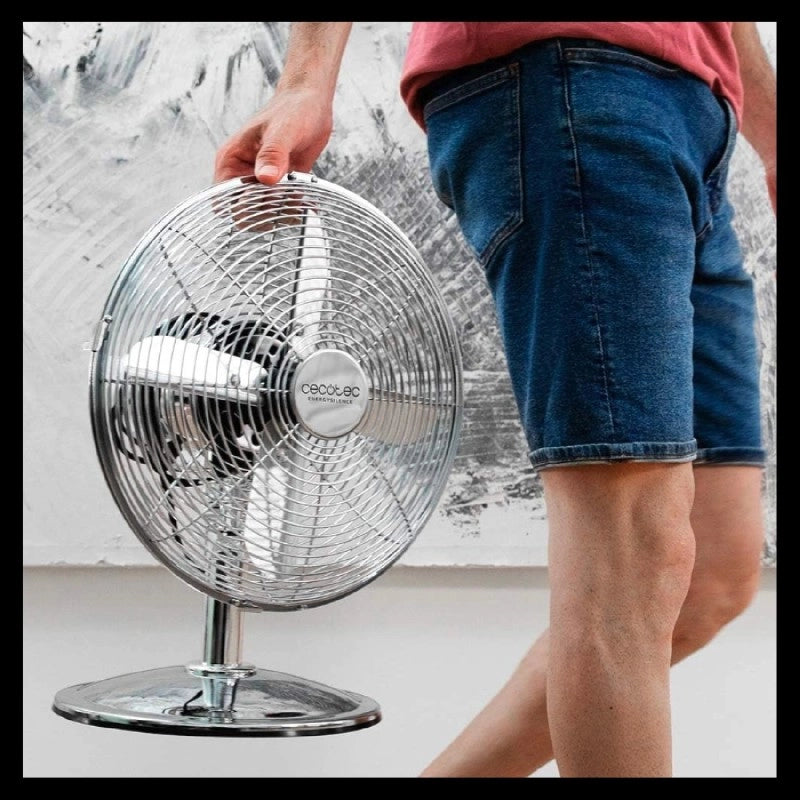 CECOTEC 08232 - Ventilatore da tavolo EnergySilence 620 RetroDesk