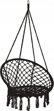 Sedile a Sella per Esterni | Utilizzabile Internamente ed Esternamente | Sostegno fino a 150 kg | 120 x 79 cm | Nero
