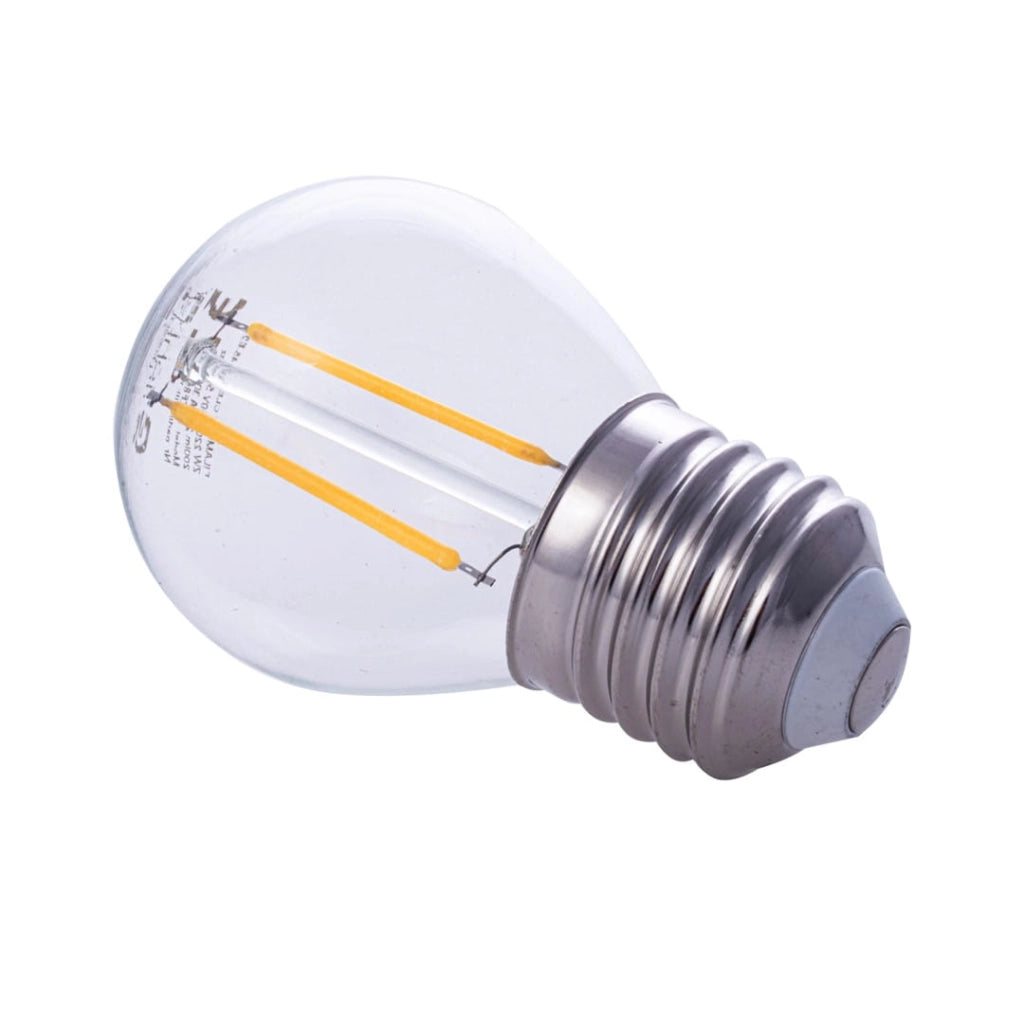 Lampadina LED Filamento 2W E27 G45 2700K Eko-Light