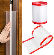 Due porte di sicurezza con dito con vetro trasparente, 17x120CM, porta di sicurezza con dito adesiva, chiusura per porta, porte di sicurezza con dito, per scuola materna, aula, camera da letto