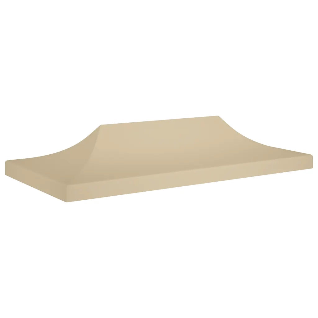 Tetto per Tendone per Feste 6x3 m Beige 270 g/mÂ²  cod mxl 68659