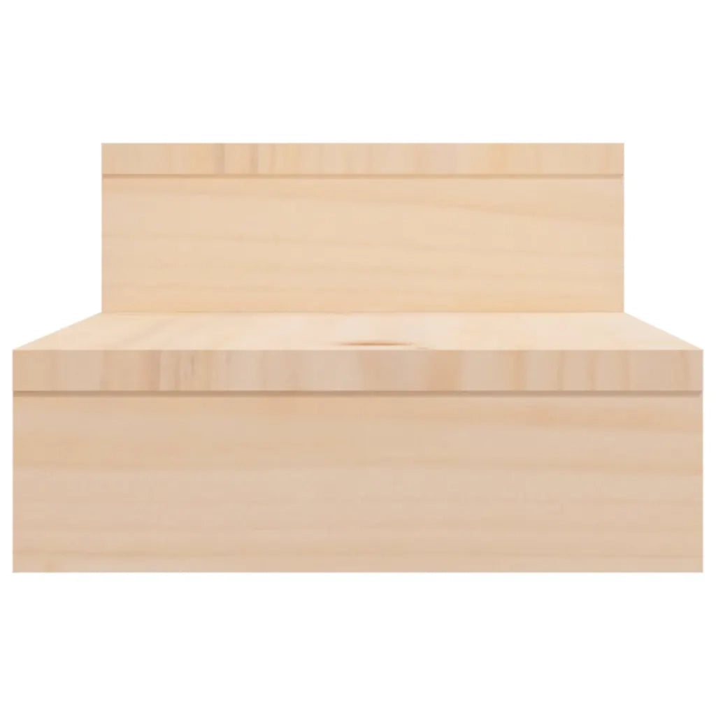 Supporto per Monitor (52-101)x22x14 cm Legno Massello di Pino cod mxl 69486