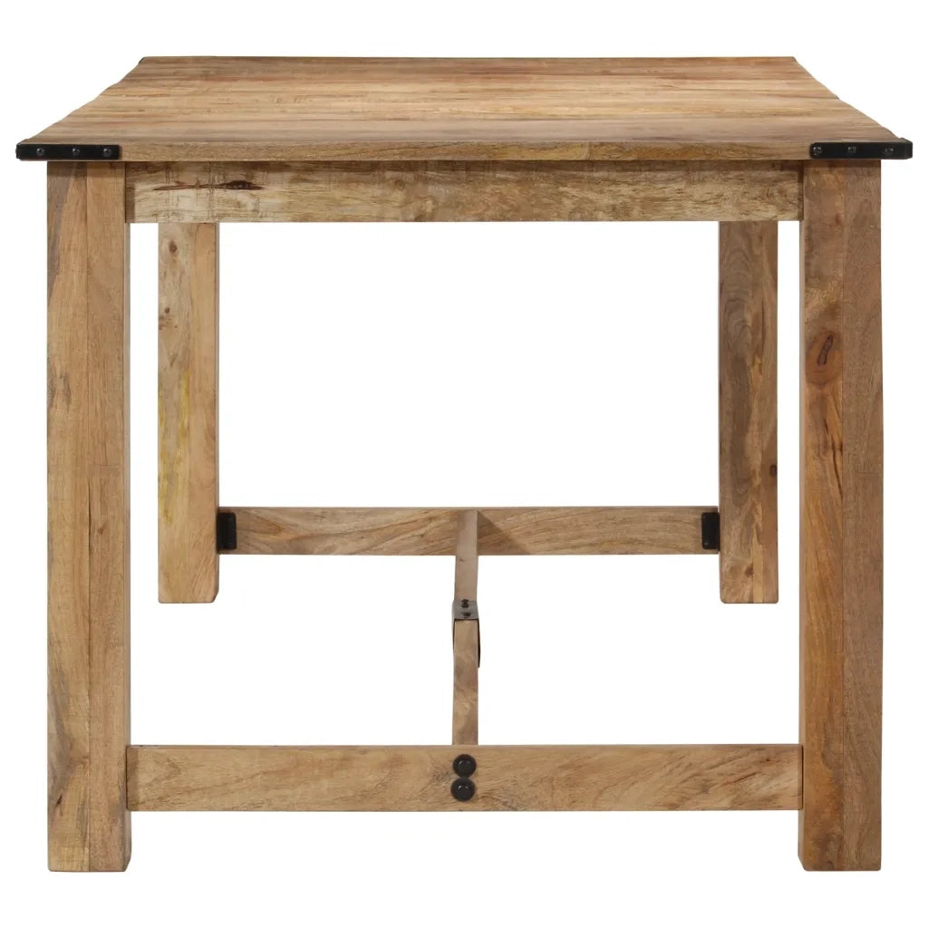 Tavolo da Pranzo 180x90x75 cm in Legno Massello di Mango 358949