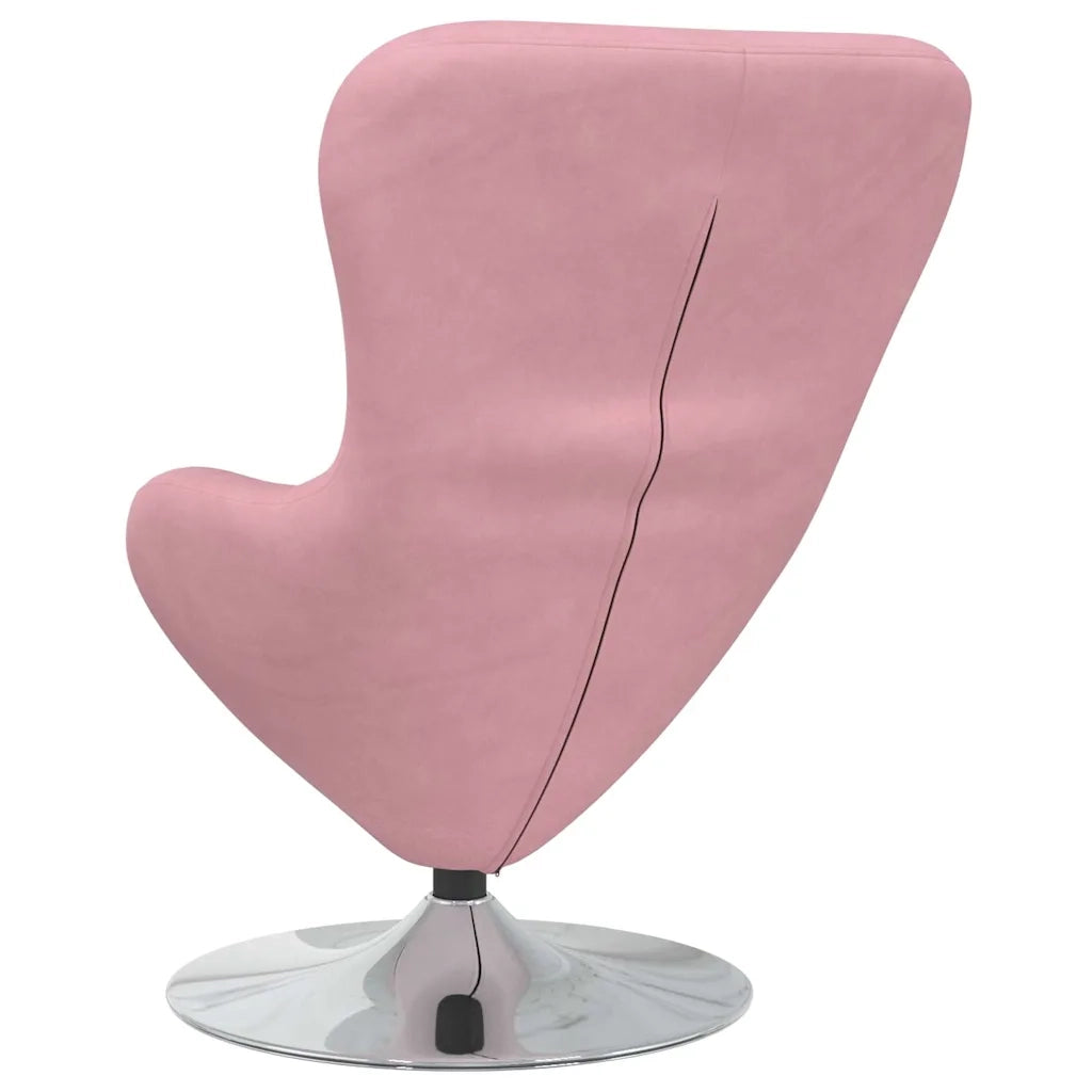 Poltrona uovo Rosa Velluto 42002728