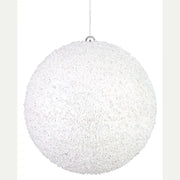 Sfera plastica christie bianco d200