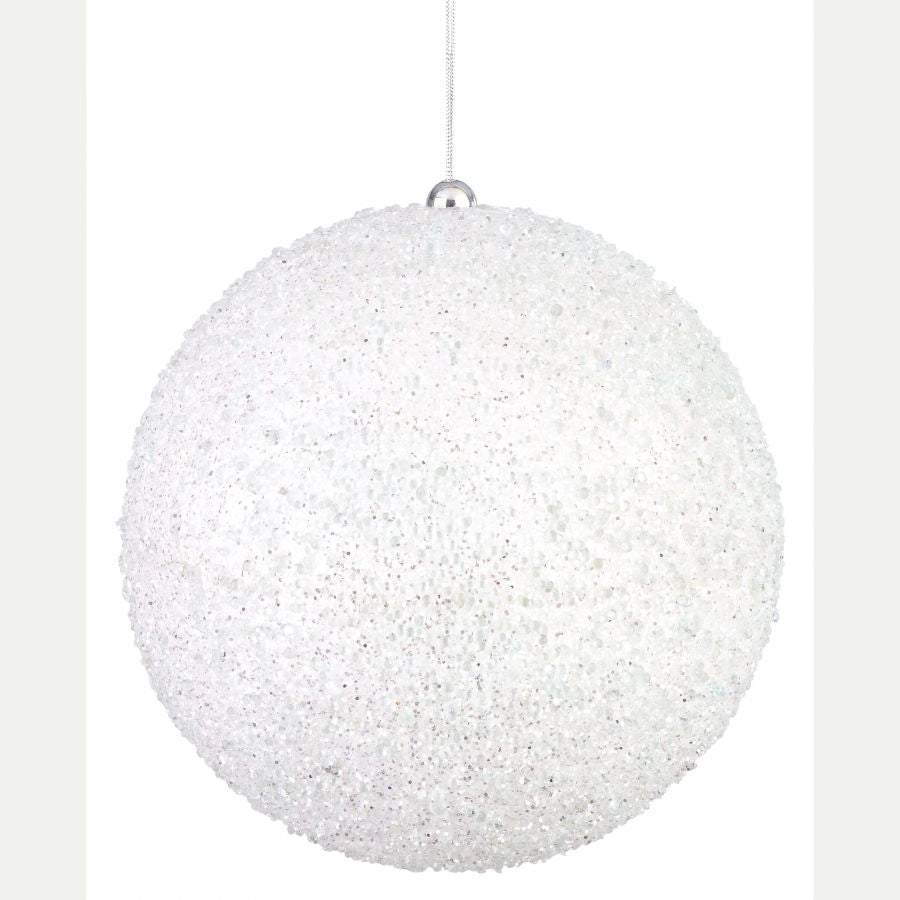Sfera plastica christie bianco d200