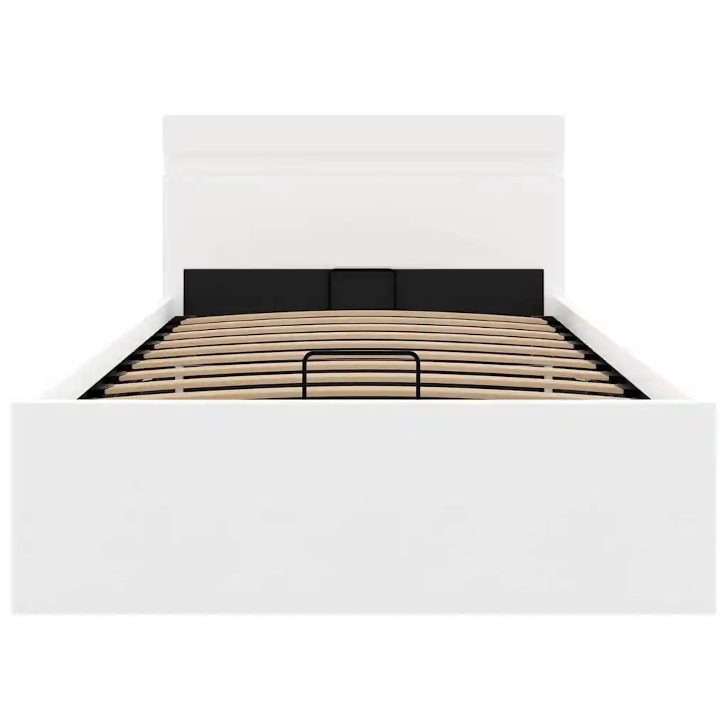 Giroletto Contenitore Idraulico LED Bianco Similpelle 100x200cm