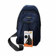 Trade Shop - Zaino Monospalla Da Petto Borsa Marsupio Tracolla Trekking Sport Accessorio L3117 -
