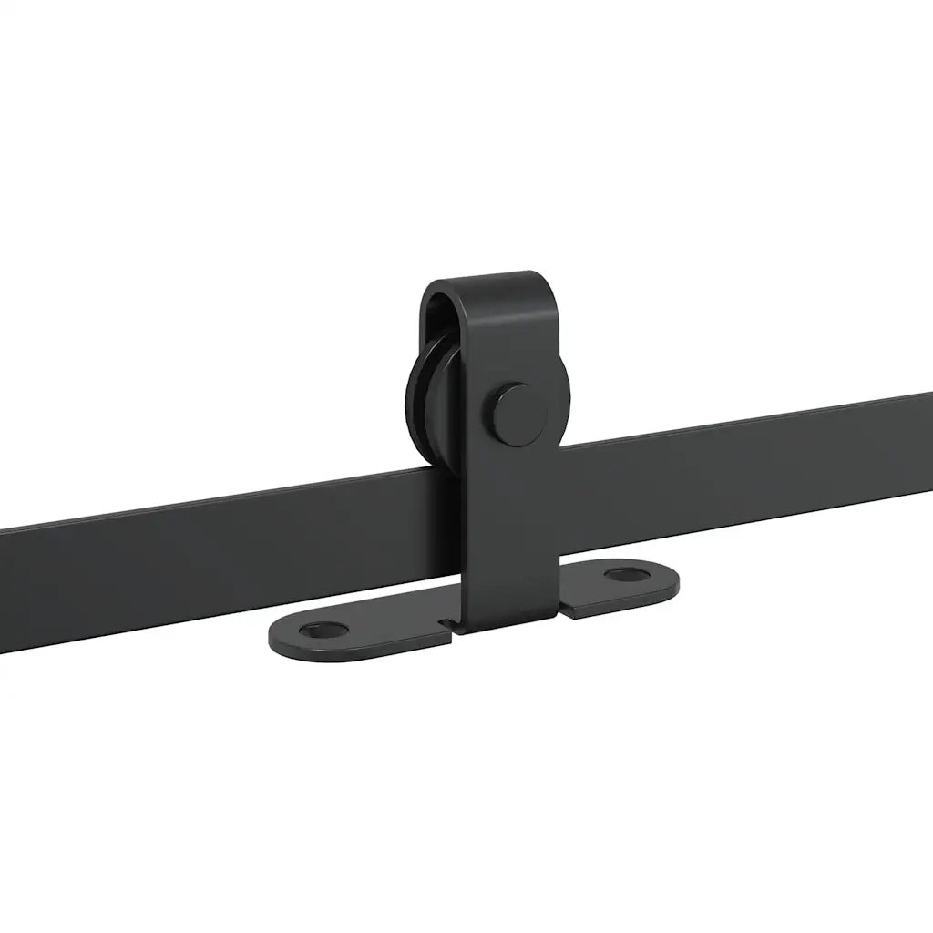 vidaXL Kit Anta Scorrevole per Armadio 122 cm in Acciaio al Carbonio