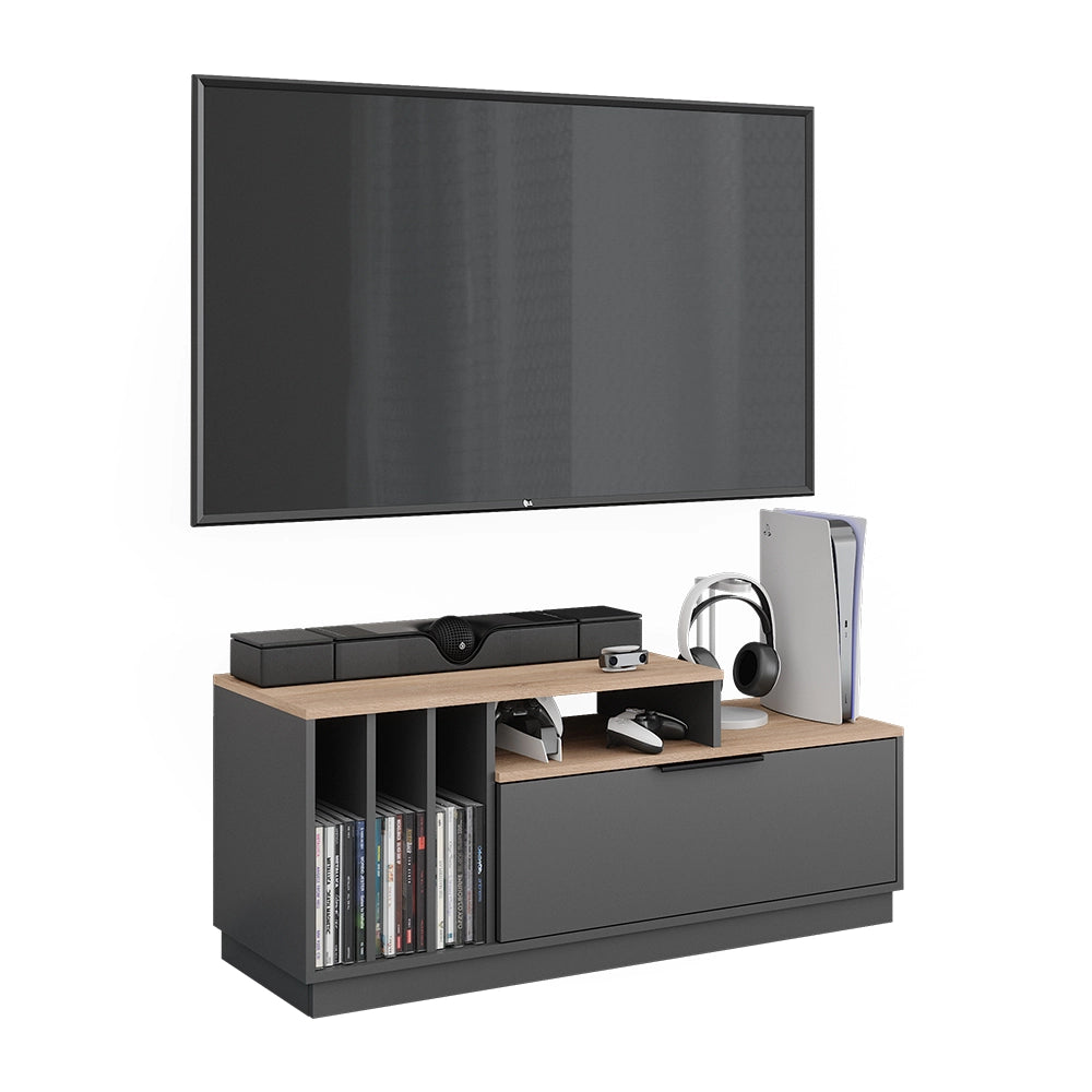 Vicco Lavagna Antracite/Sonoma 120 x 49.9 cm con 1 porta