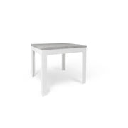 Tavolo Pieghevole 90+90 Cemento cm 90x90x75h - Sarmog