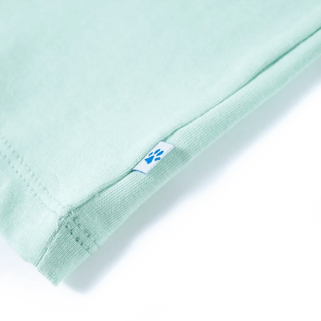 Maglietta da Bambina Menta Chiaro 104 12045