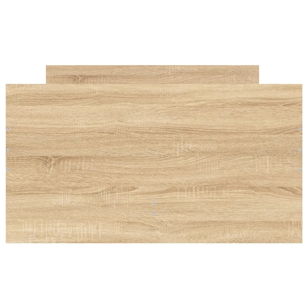 Giroletto con Cassetti Rovere Sonoma 90x200 cm 3207373