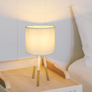 ZMH Lampada da tavolo LED E27 per camera da letto comodino