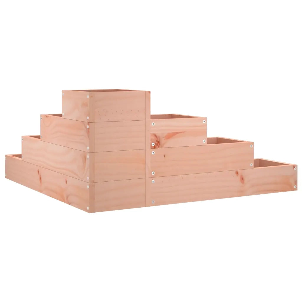 Fioriera Giardino 4 Ripiani 80,5x79x36cm Legno Massello Douglas 825322
