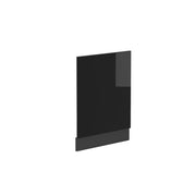 Vicco Pannello frontale Nero lucido 45 cm senza piano di lavoro