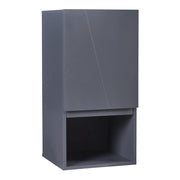Mobiletto/scaffale da parete per bagno 60 x 30 x 30 cm grigio 03_0008898