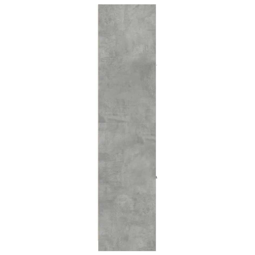 Mobiletto da farmacia grigio cemento 30 x 41 x 174,5 cm pratico contenitore stile classico legno grigio cemento 02_0055652