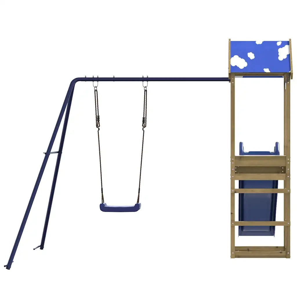 Set da Gioco da Esterno in Legno di Pino Impregnato CFW2531002
