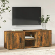 Mobile TV Rovere Fumo 100x31,5x35 cm in Legno Multistrato