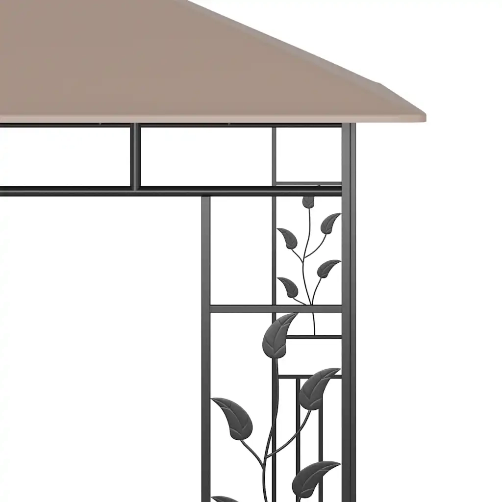 Gazebo con Zanzariera 3x3x2,73 m Talpa 180 g/mÂ² cod mxl 60222