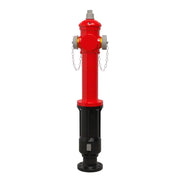 IDRANTE SOPRASUOLO A COLONNA MODELLO EUR A NORMA UNI EN 14384 IN GHISA DN80 - DN80 - PROFONDITÀ 500MM - DUE USCITE UNI DN 70  - BOC