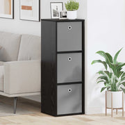 Credenza con cassetto Rovere Nero 35 x 32 x 99,5 cm 8000565