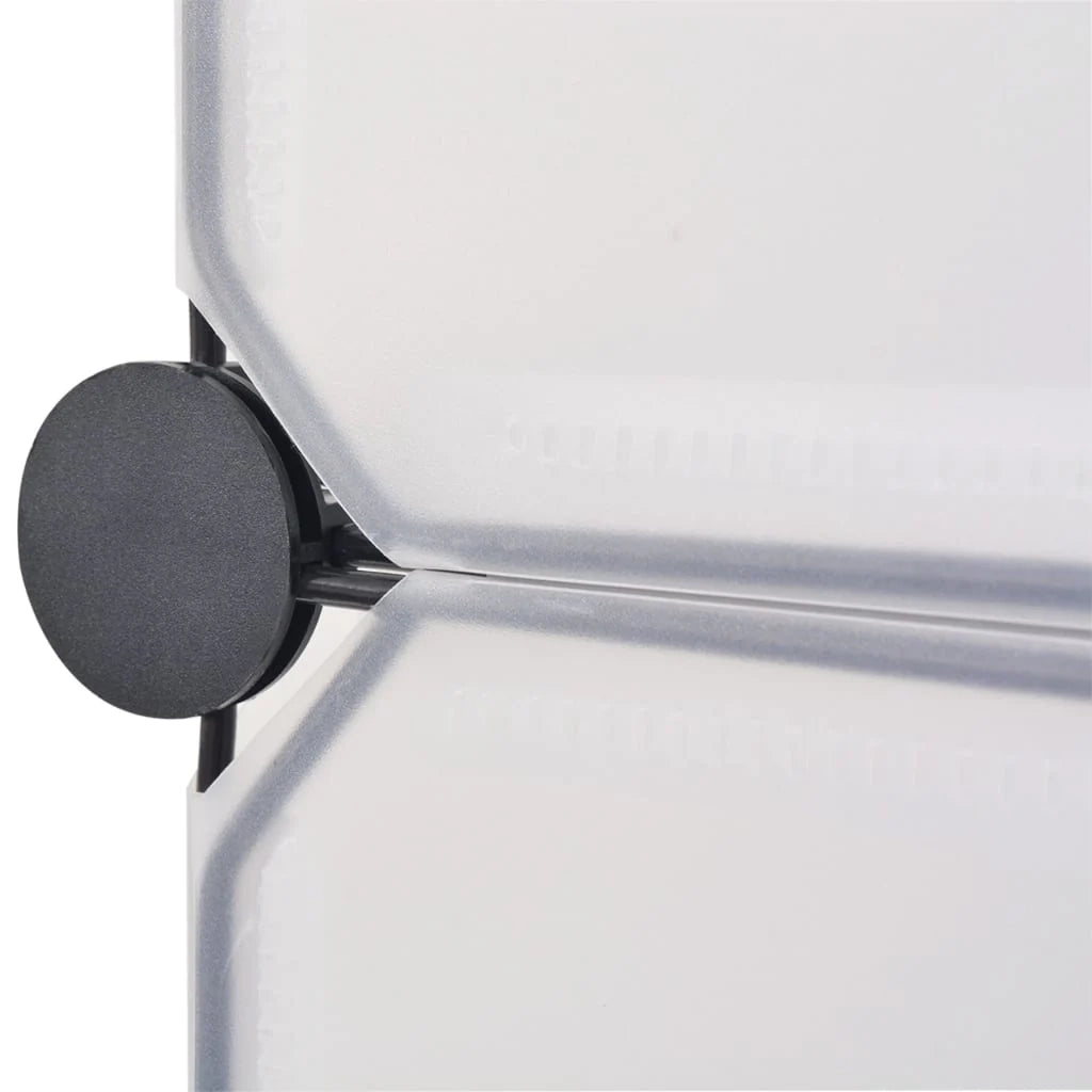 Scarpiera mobile contenitore per scarpe mobile ingresso/corridoio/soggiorno con 10 scomparti bianco 02_0021402