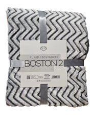 Plaid Boston 2 - 130 x 160 cm - Fantasie Varie