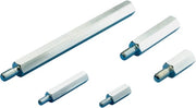 Supporto a distanza bi- e bu per ERIFLEX, acciaio, el. var., guaina 40mm