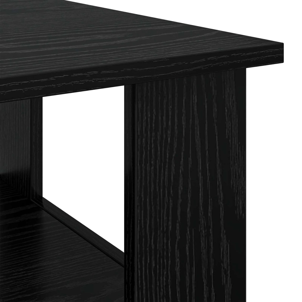 Tavolino da salotto Rovere Nero 90 x 50 x 45 cm 8000253