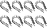 Cable Holder in Acciaio Inossidabile - 50 Pezzi - Flessibile - Corrosione Resistente - Laccato - Klem per Cavi