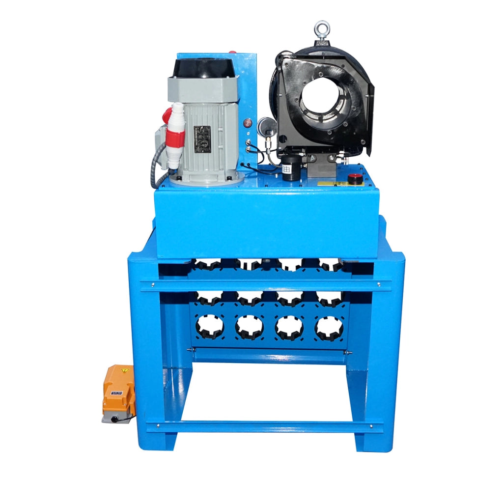 Pressatubi oleodinamici Pressa per crimpare tubi oleodinamici alta pressione 6-69 mm, 4 kW, 380 V con cambio rapido