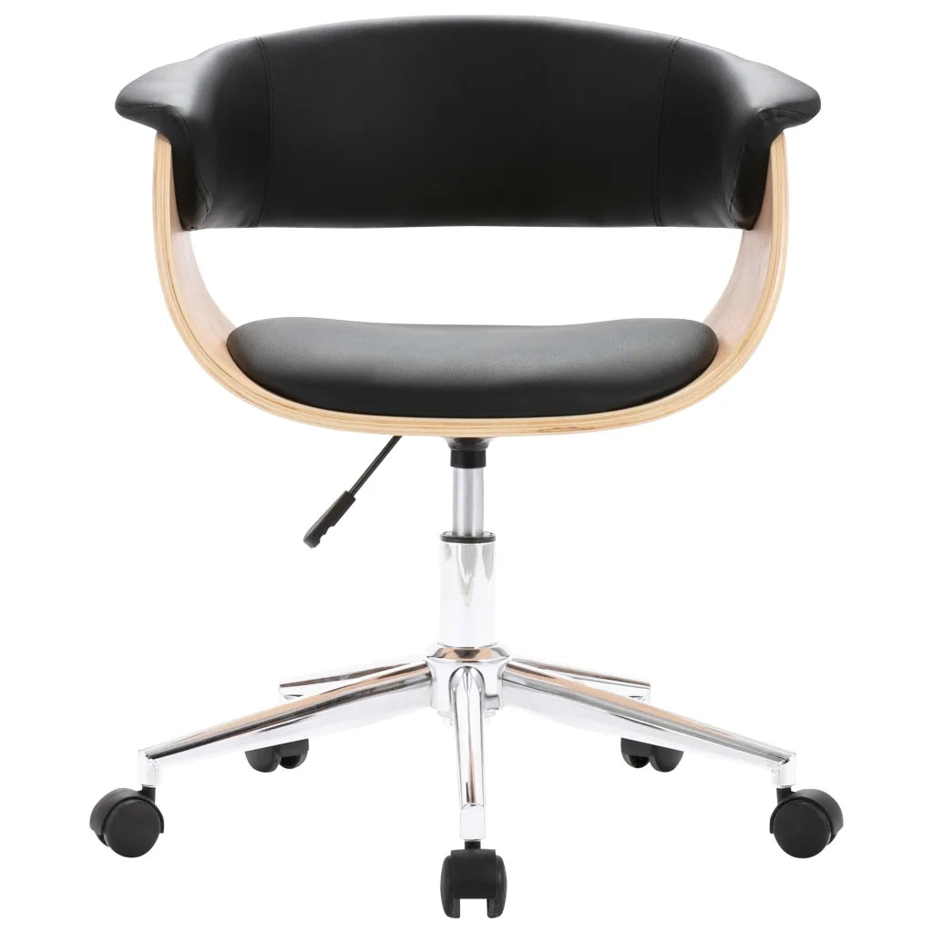 Sedie da Bar Girevoli 6 pz Nere in Similpelle cod mxl 26674