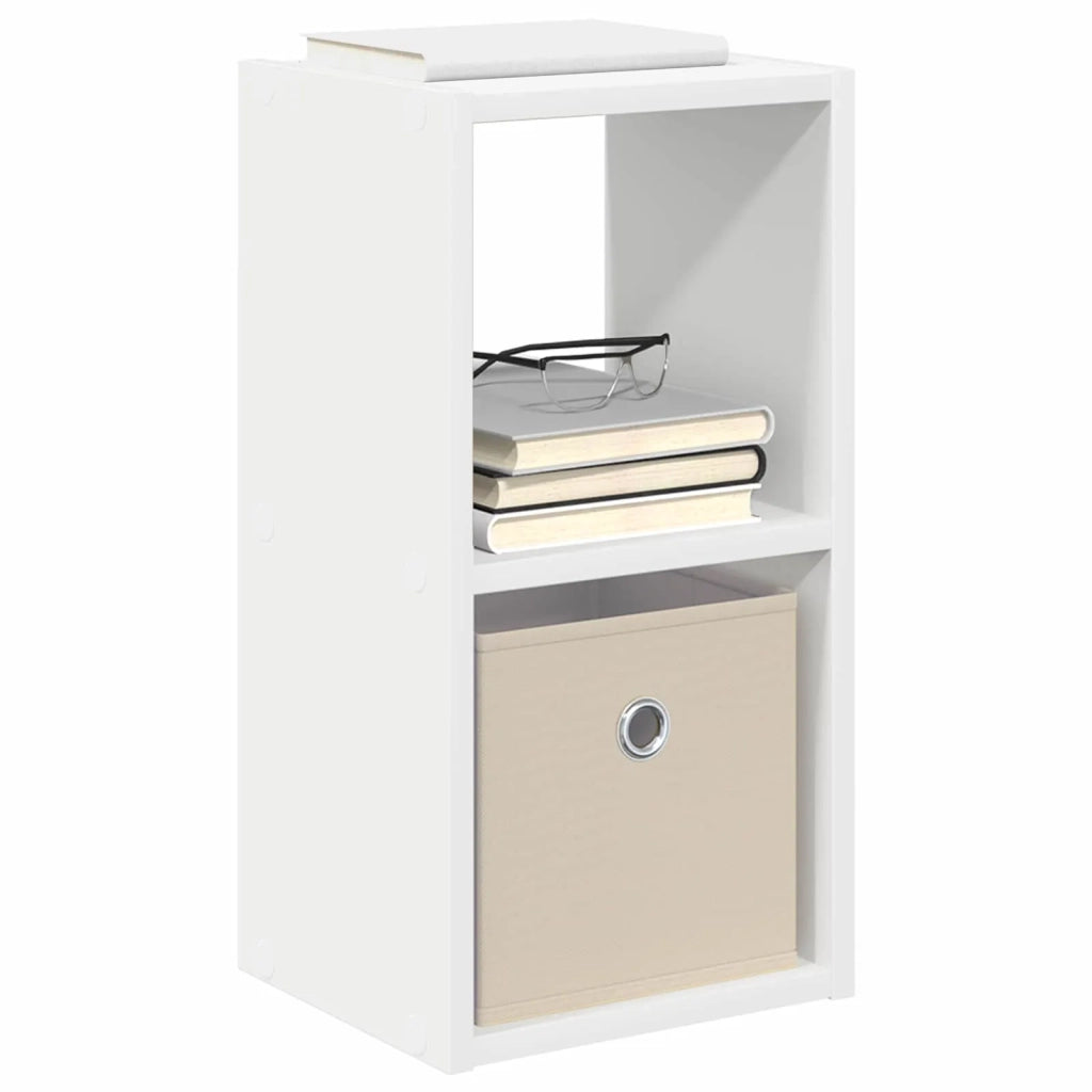 Comodino Bianco 25,5 x 22 x 49,5 cm Legno multistrato 8000596
