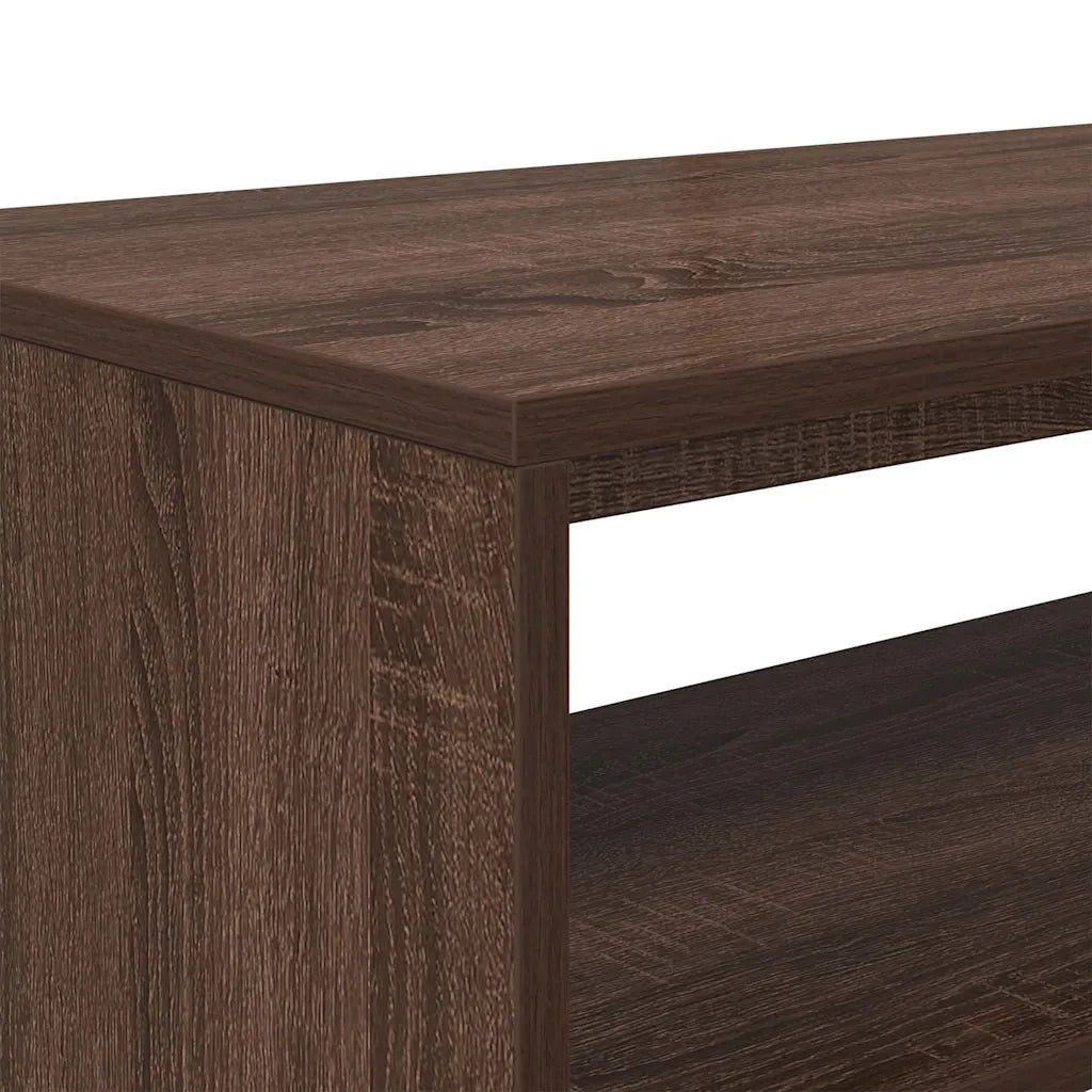 vidaXL Mobile Porta TV Rovere Marrone 60x40x40 cm Legno Multistrato