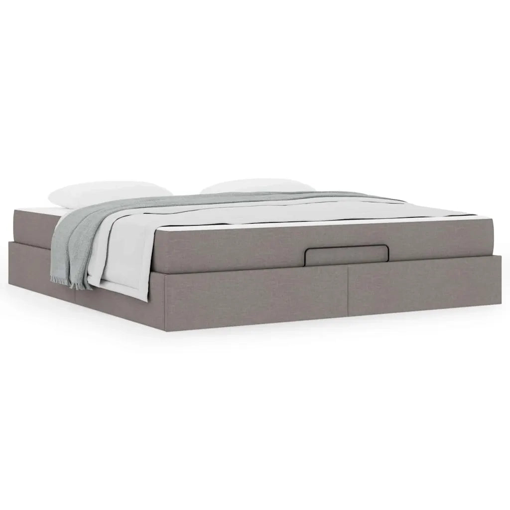vidaXL Struttura del letto Talpa 180 x 200 cm Tessuto