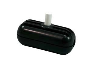 INTERRUTTORE  A BARILOTTO NERO - 10 pezzi