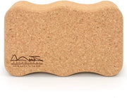 Blocco Yoga Premium 100% Naturale - per Principianti e Professionisti Yoga Pilates - Presa Antiscivolo - Ecocompatibile