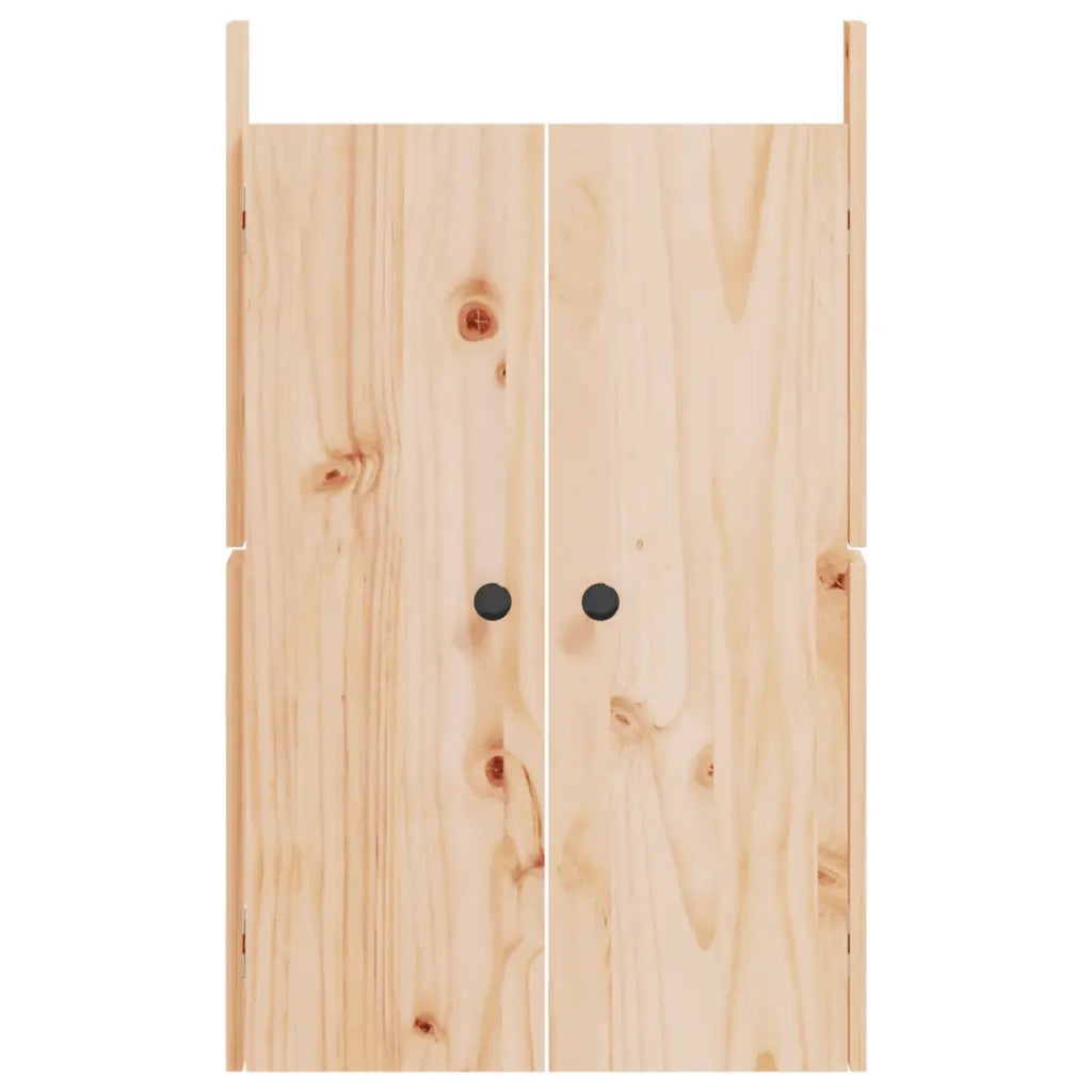 Ante da Cucina da Esterno MEPPEL 2pz 50x9x82 cm Legno Massello di Pino 832358