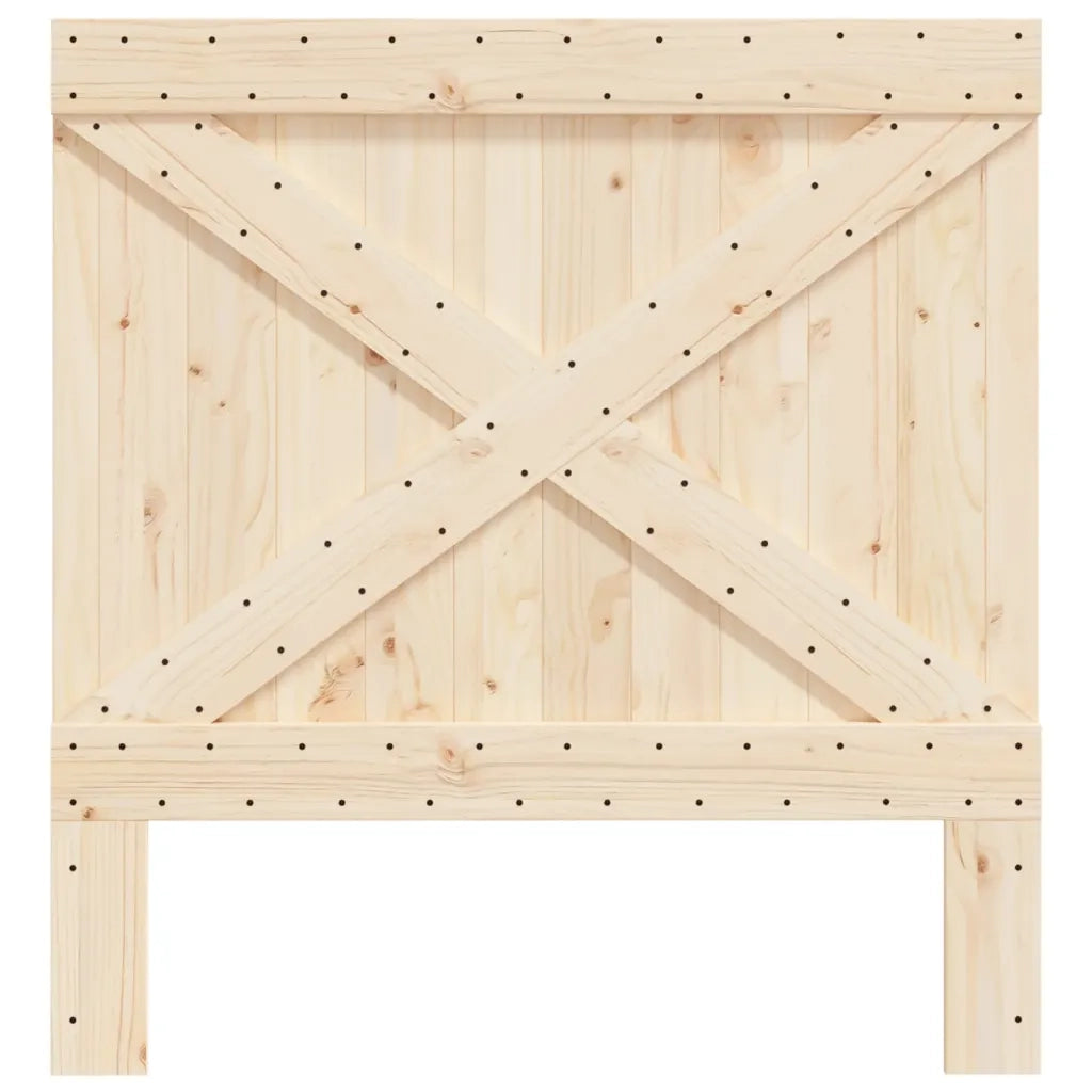 Testiera | Testata 100x104 cm in Legno Massello di Pino
