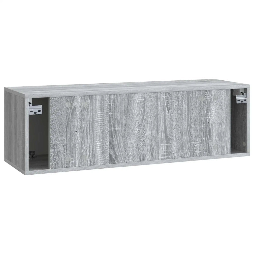 Mobile Porta TV da Muro Grigio Sonoma 98 x 31 x 30 cm