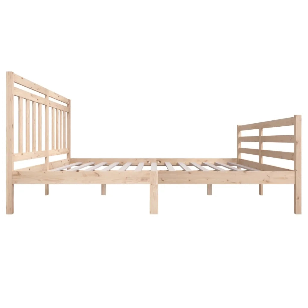 Giroletto-Struttura Letto 180x200 cm Super King in Legno Massello 287790