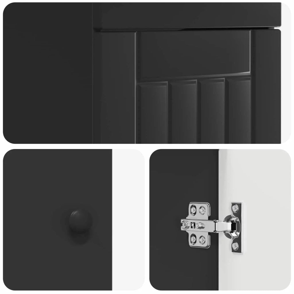 Mobile da bagno con lavabo Nero 42 x 40 x 84,5 cm