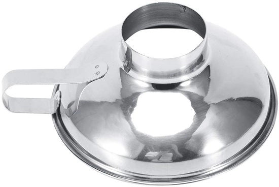 Treuccia Multifunzionale - 15 cm di Larghezza - Adatto per Liquidi e Solidi - Utile per la Cucina - Argento