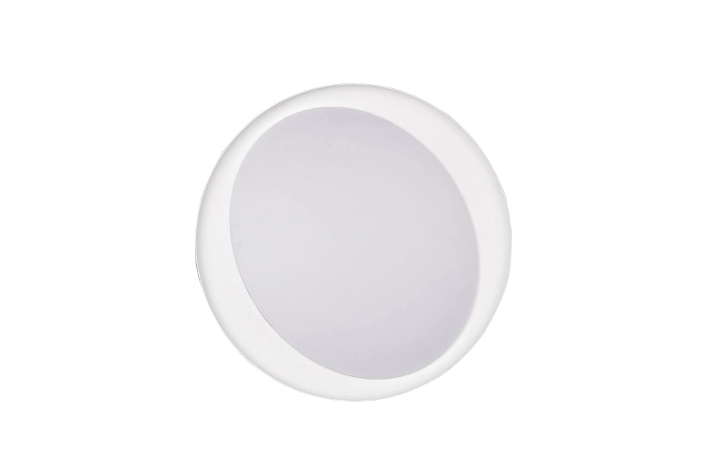 Plafoniera da Interno a LED in Plastica Grigio