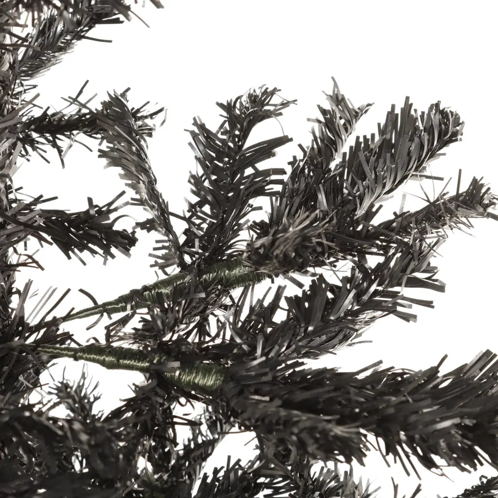 Albero di Natale Sottile Nero 180 cm  cod mxl 16670
